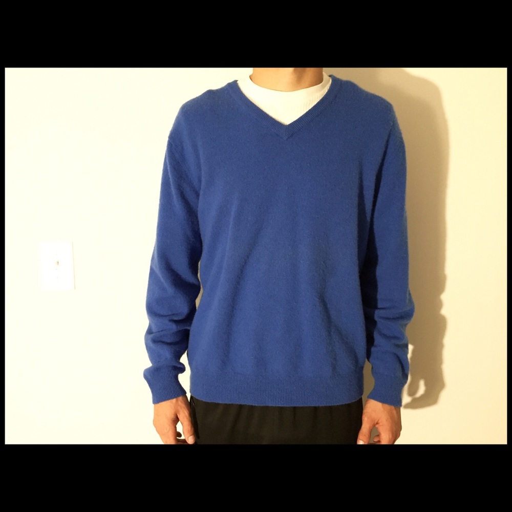 Club Room Fine Cashmere V-Neck Sweater